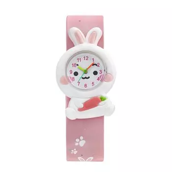 Часы наручные детские "Зайчик", ремешок силикон