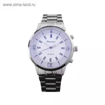 Часы наручные Kanima 2533, d=4.2 см, хром