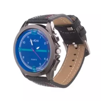 Часы мужские наручные кварцевые "Бастленд", ремешок экокожа, d-5 см