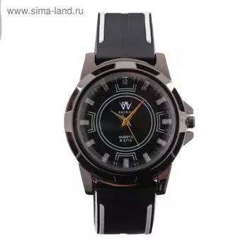 Часы наручные мужские "Донат", d=4 см, длина ремешка 24 см, микс