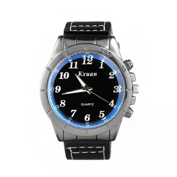Часы наручные кварцевые мужские "Kxuan", d-4.2 см, микс