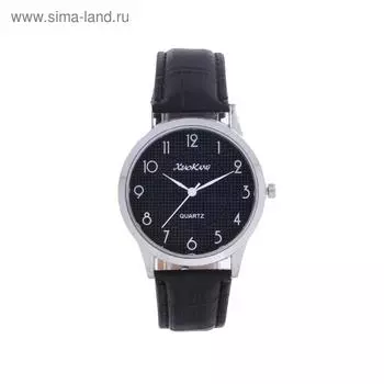 Часы наручные кварцевые мужские "Риддл", ремешок экокожа, d-4 см