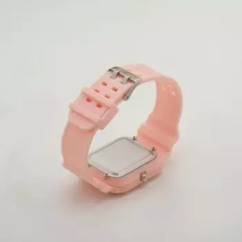 Часы наручные кварцевые женские, розовые