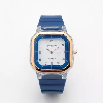 Часы наручные кварцевые женские, синие