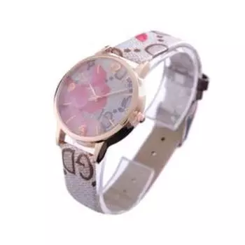 Часы наручные женские Bolingdun 3063, d=3.5 см, экокожа, микс