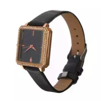 Часы наручные женские, циферблат 3.2х3 см, ремешок экокожа 23 см