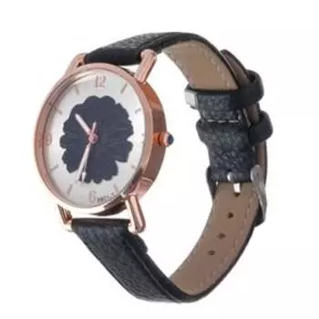 Часы наручные женские d=3.5 см, ремешок экокожа 24 см