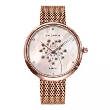 Часы наручные женские Gepard, кварцевые, модель 1904A3B3