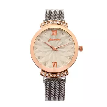 Часы наручные женские "Juxiaoshou" d=3.3 см, ремешок на магните, микс