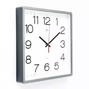 Часы настенные, интерьерные, бесшумные, 30 х 30 см