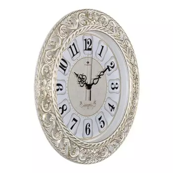 Часы настенные, интерьерные, бесшумные, d-39.5 см