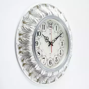 Часы настенные, интерьерные, бесшумные, d-51 см