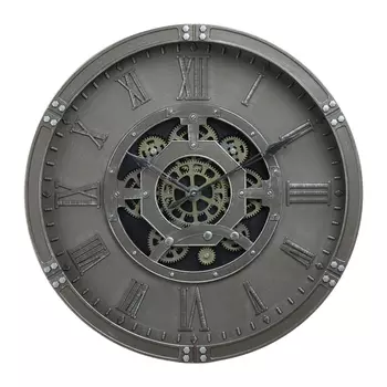 Часы настенные интерьерные, плавный ход «Лофт», d-60 см