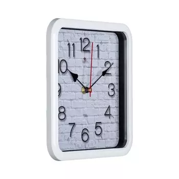 Часы настенные, интерьерные "Фактура", бесшумные, 22 х 22 см