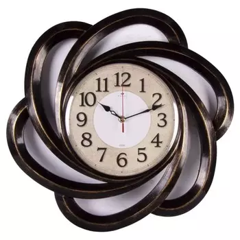 Часы настенные, интерьерные "Классика", бесшумные, d-45.5 см