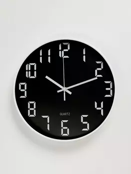 Часы настенные интерьерные «Классика», плавный ход, d-30 см