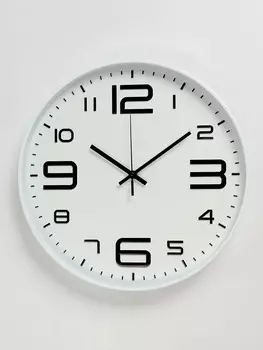 Часы настенные интерьерные «Классика», плавный ход, d-35 см