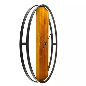 Часы настенные, интерьерные Лофт "Стиль", d-50 см, бесшумные