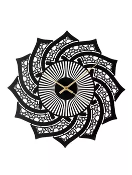 Часы настенные интерьерные «Вихрь», плавный ход, d-40 см