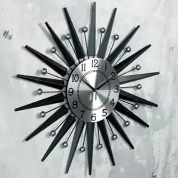 Часы настенные, серия: Ажур, "Молипи", d=60 см, циферблат=22 см