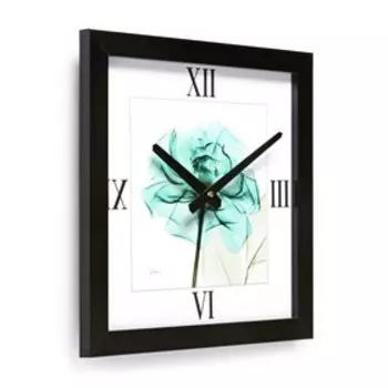 Часы настенные, серия: Интерьер, "Цветок", 33 х 33 см