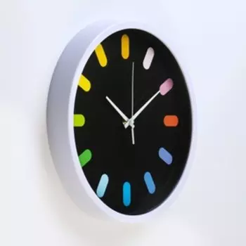 Часы настенные, серия: Интерьер, дискретный ход, d=30 см, АА