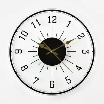 Часы настенные, интерьерные "Лофт 2", d-39 см, бесшумные