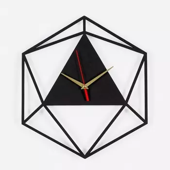 Часы настенные, серия: Интерьер, плавный ход, d-40 см, мод. 8110