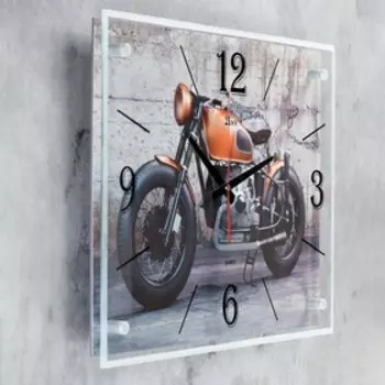 Часы настенные "Байк", бесшумные, 40 х 56 см