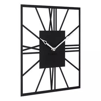 Часы настенные, интерьерные "Рим", бесшумные, 35 х 35 см, квадрат