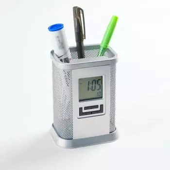 Часы-органайзер, с календарём, будильником, секундомером, LR44