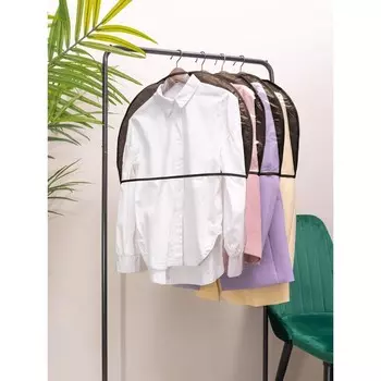 Чехлы-накидки на вешалку удлинённые, 56х39 см