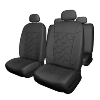 Чехлы сиденья Skyway Forward-18, экокожа, 11 предметов, черный