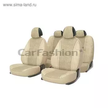 Чехлы универсальные COMFORT, бежевый/бежевый