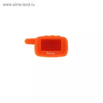Чехол брелка, силиконовый Starline A9 оранжевый