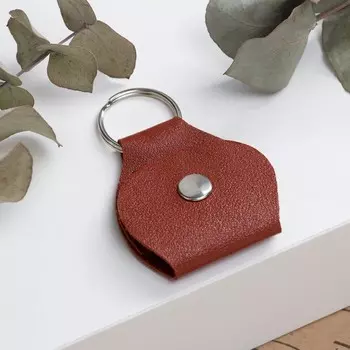 Чехол-брелок для медиаторов Music Life, коричневый