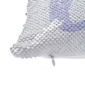 Наволочка декоративная с пайетками «Этель» Just chill, 40х40 см, велюр, 100% п/э