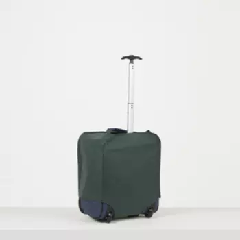 Чехол для чемодана 20", цвет тёмно-зелёный