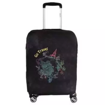 Чехол для чемодана W1026-L FABRETTI , цвет черный