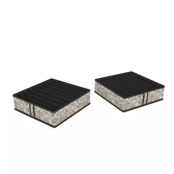 Чехол для галстуков и ремней, 8 ячеек, 35х35х10 см