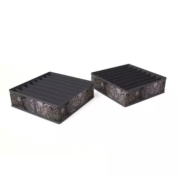 Чехол для галстуков и ремней, 8 ячеек, 35х35х10 см