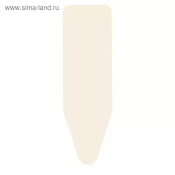 Чехол для гладильной доски Brabantia PerfectFit, 2 мм поролона, принт экрю, размер 124х45 см