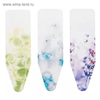 Чехол для гладильной доски Brabantia PerfectFit, 2 мм поролона, цвет МИКС, размер 135х45 см