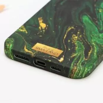 Чехол для iPhone 12 PRO MAX «Малахит»