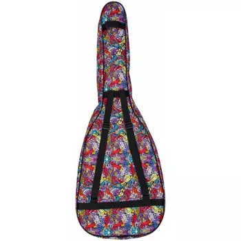 Чехол для классической гитары Flight, FBG-1039 Graffiti, утепленный (3 мм)