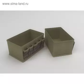 Чехол для мелочей «Русский Шик», жёсткий, 25х15х12 см