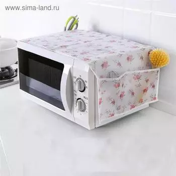 Чехол для микроволновой печи Доляна, 8535 см, ЭВА