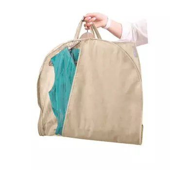 Чехол для одежды, 110х60 см, с ручками, короткий