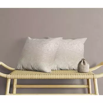 Чехол для подушки «Вензель», размер 40x40 см, цвет золото, 2 шт