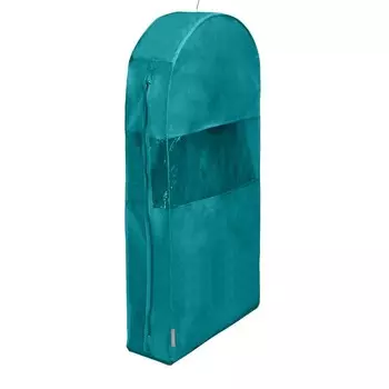 Чехол для шуб LUX длинный, цвет бирюзовый